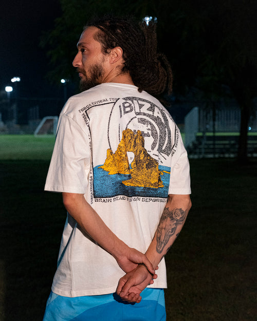 Brain Dead x UD Ibiza Coast T-Shirt - White 2