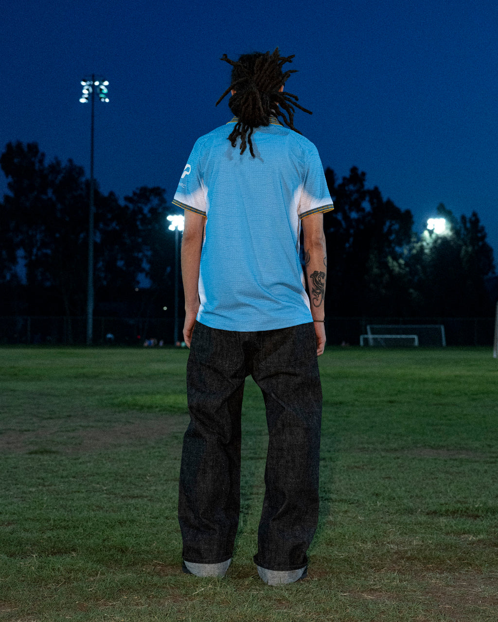 Brain Dead x UD Ibiza First Kit Jersey - Blue 7