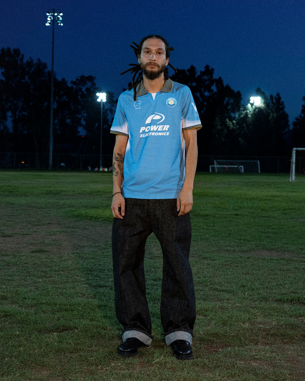Brain Dead x UD Ibiza First Kit Jersey - Blue 6