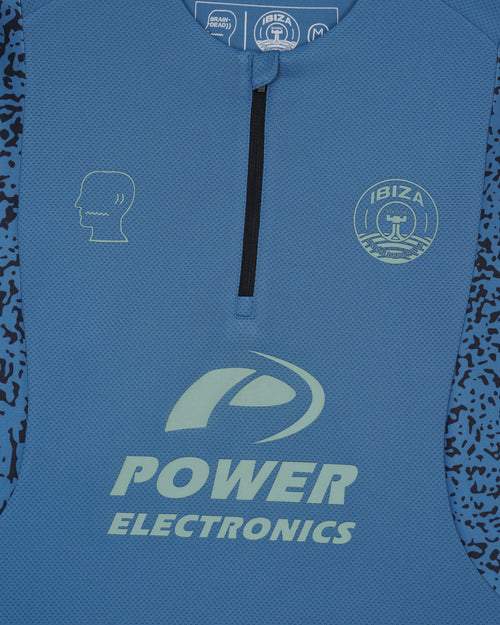Brain Dead x UD Ibiza Player Training Zip Top - Blue 2