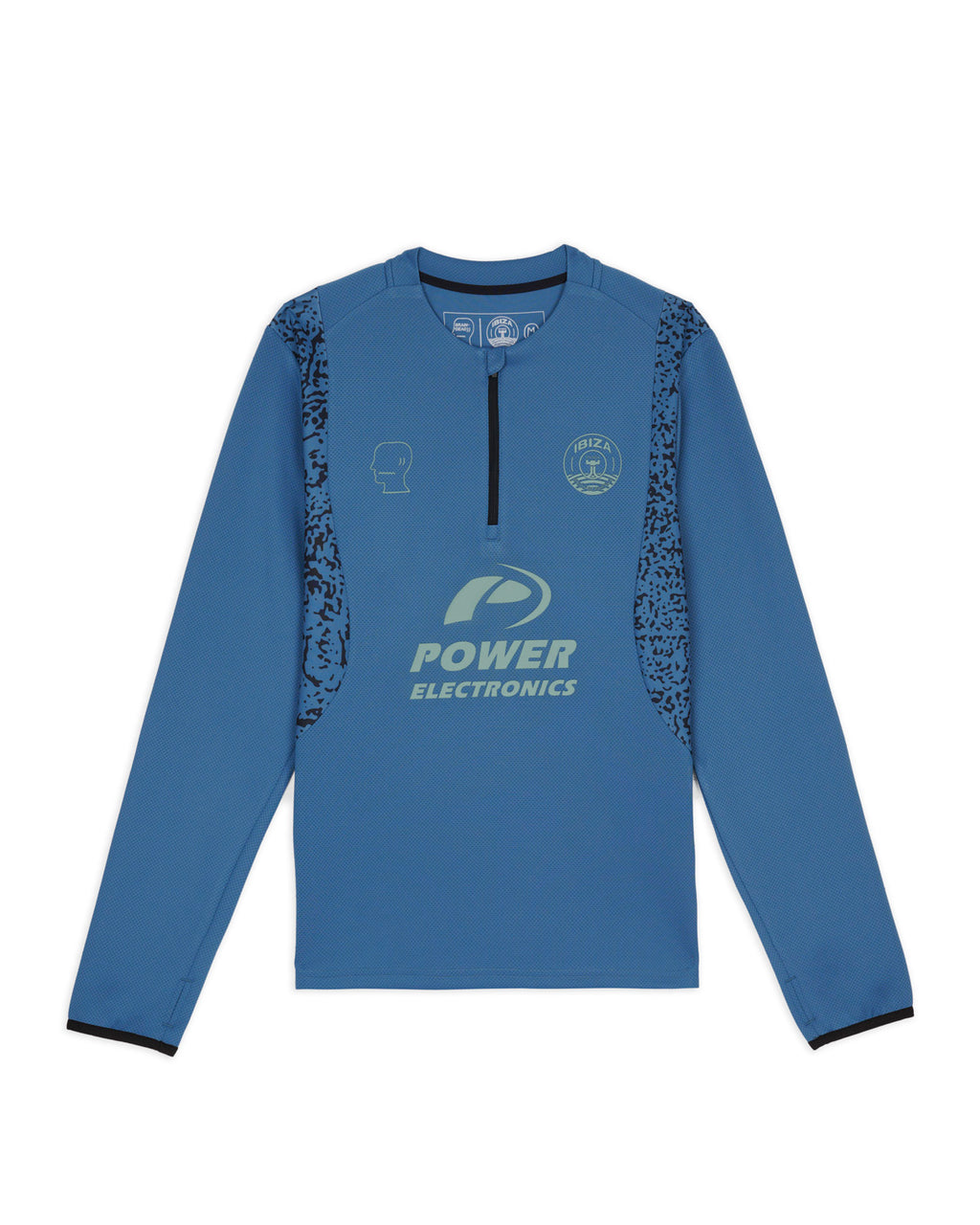 Brain Dead x UD Ibiza Player Training Zip Top - Blue
