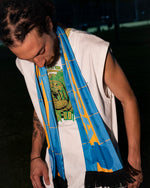 Brain Dead x UD Ibiza Stripe Scarf - Blue Multi 2