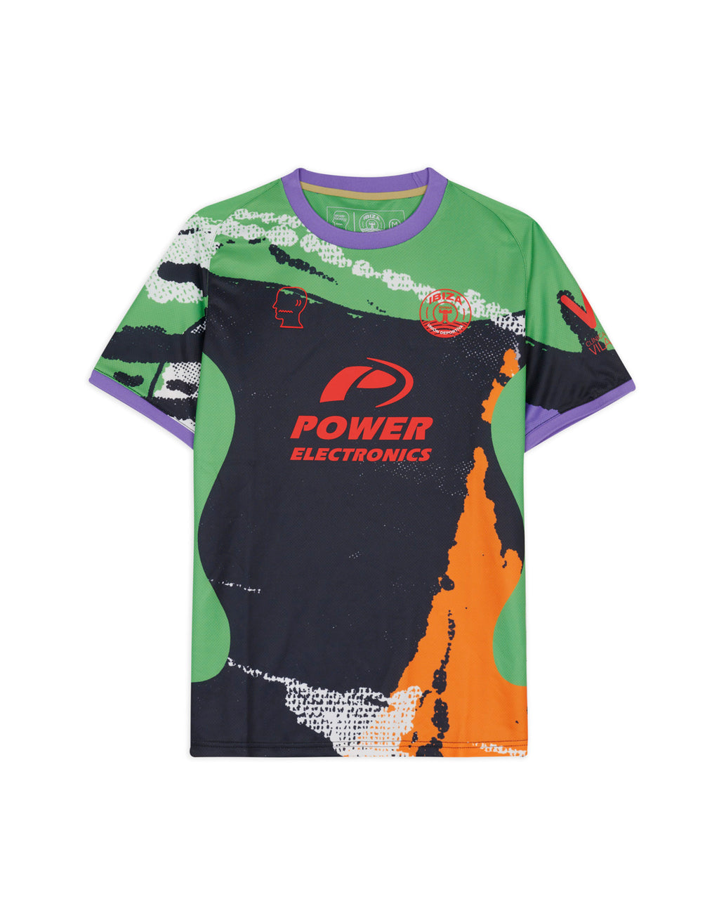 Brain Dead x UD Ibiza Second Kit Goalkeeper Jersey - Green Multi