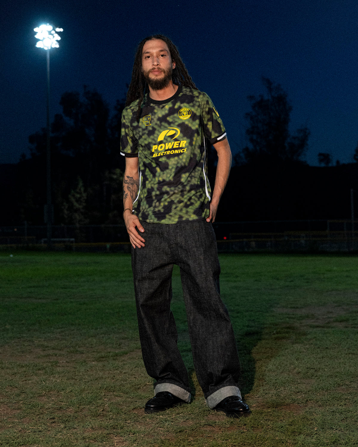 Brain Dead x UD Ibiza Second Kit Jersey - Black Multi 4