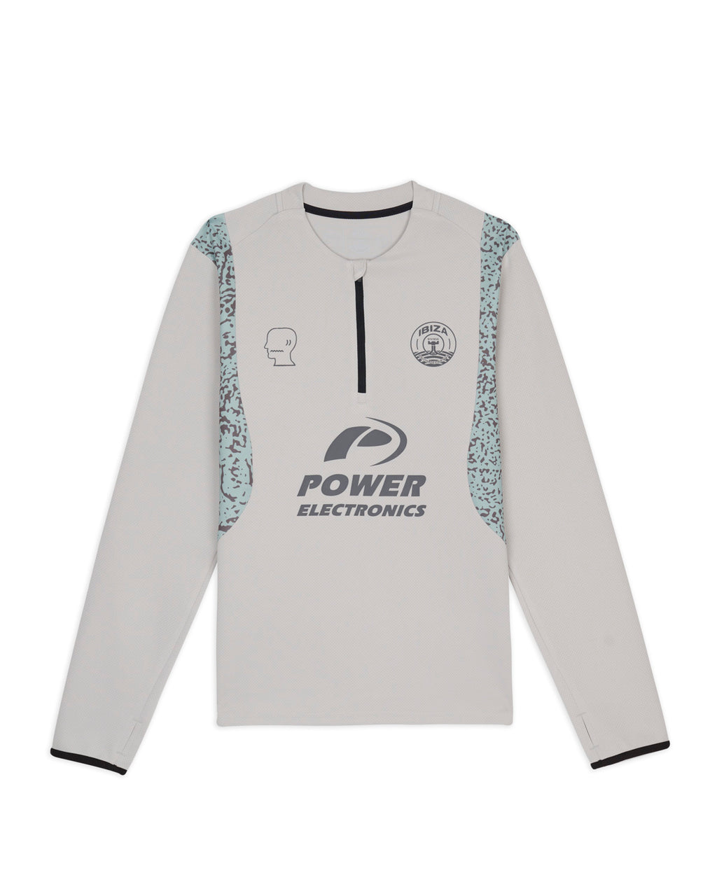 Brain Dead x UD Ibiza Staff Training Zip Top - Light Grey
