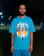 Brain Dead x UD Ibiza Sun T-Shirt - Light Blue 2