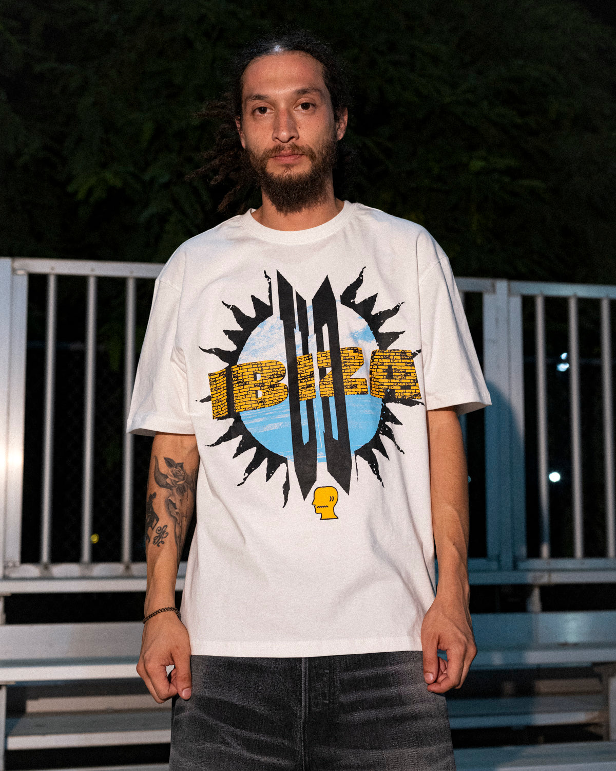 Brain Dead x UD Ibiza Sun T-Shirt - White 2