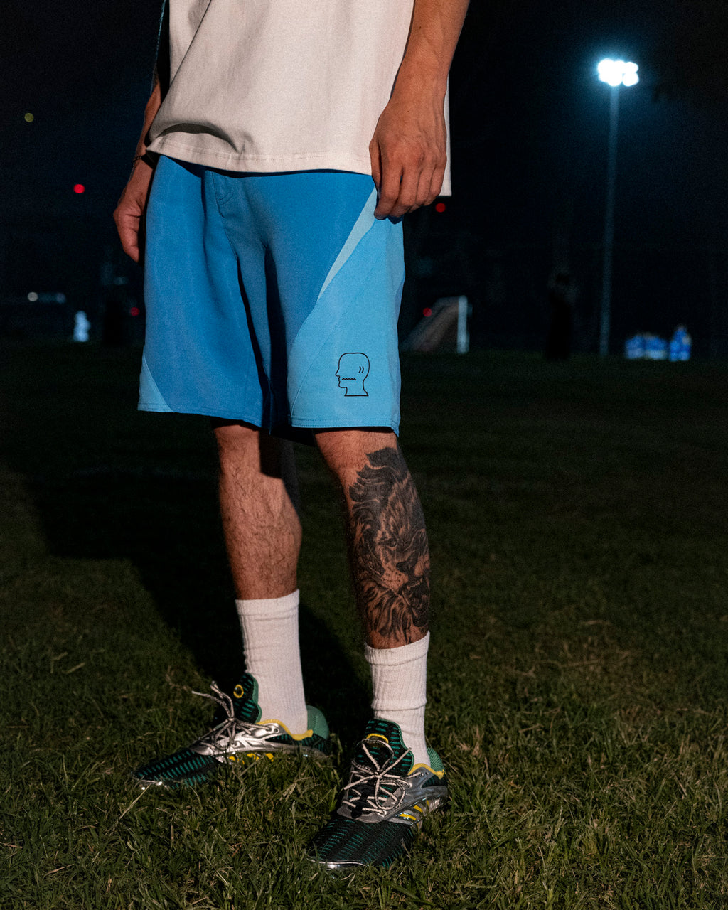 Brain Dead x UD Ibiza Swimtrunks - Blue 4