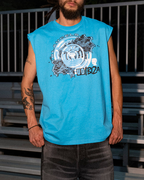 Brain Dead x UD Ibiza Tank Top - Blue 2