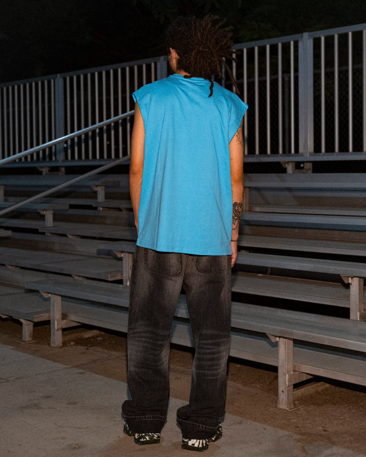Brain Dead x UD Ibiza Tank Top - Blue 4