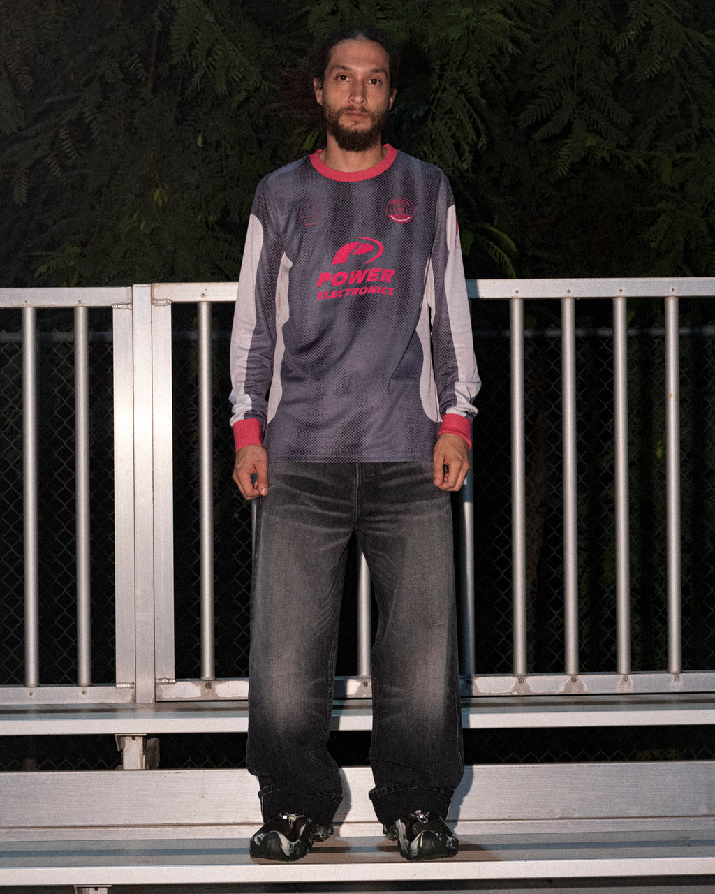 Brain Dead x UD Ibiza Third Goalkeeper Jersey - Gray 4