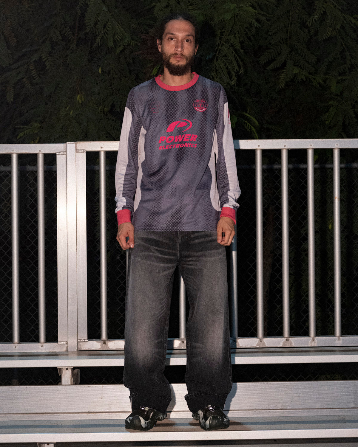 Brain Dead x UD Ibiza Third Goalkeeper Jersey - Gray 4