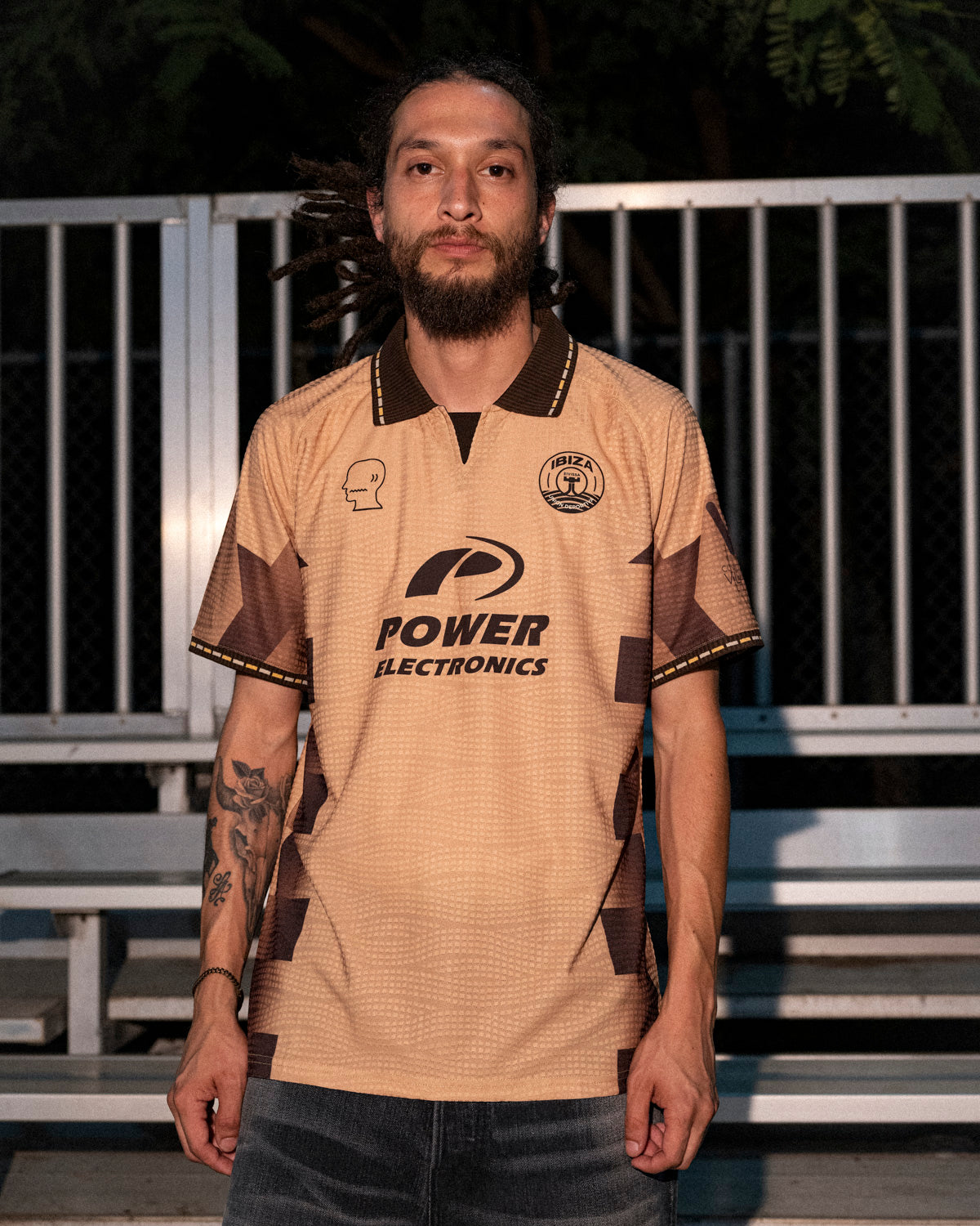 Brain Dead x UD Ibiza Third Kit Jersey - Brown 2
