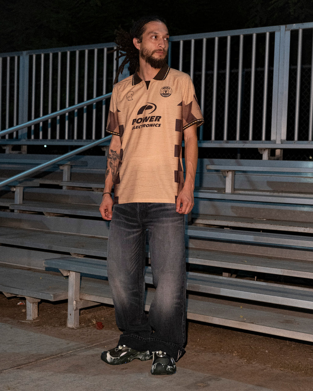 Brain Dead x UD Ibiza Third Kit Jersey - Brown 4
