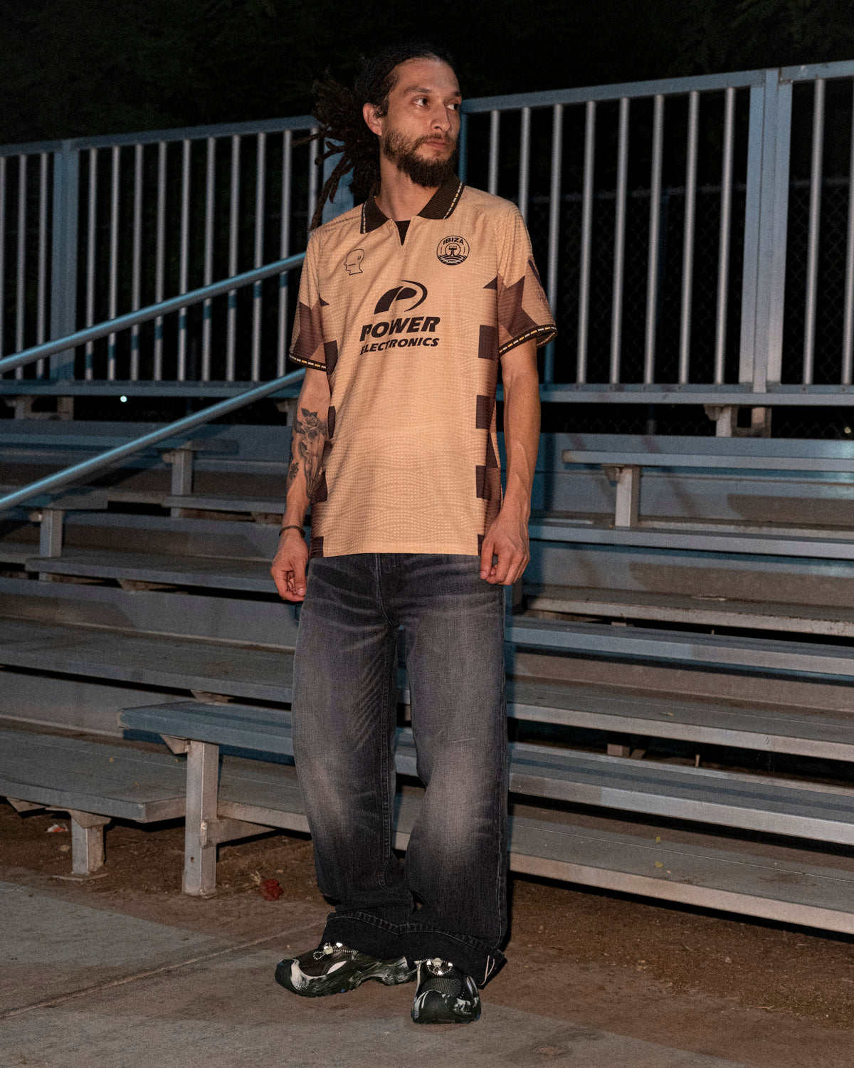 Brain Dead x UD Ibiza Third Kit Jersey - Brown 4