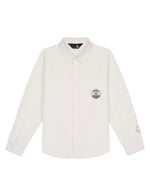 Brain Dead x UDI Travel Button Up Shirt - White 1