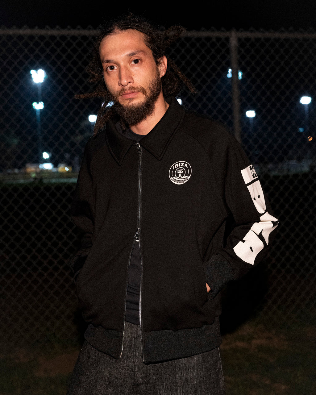 Brain Dead x UD Ibiza Travel Track Jacket - Navy 2