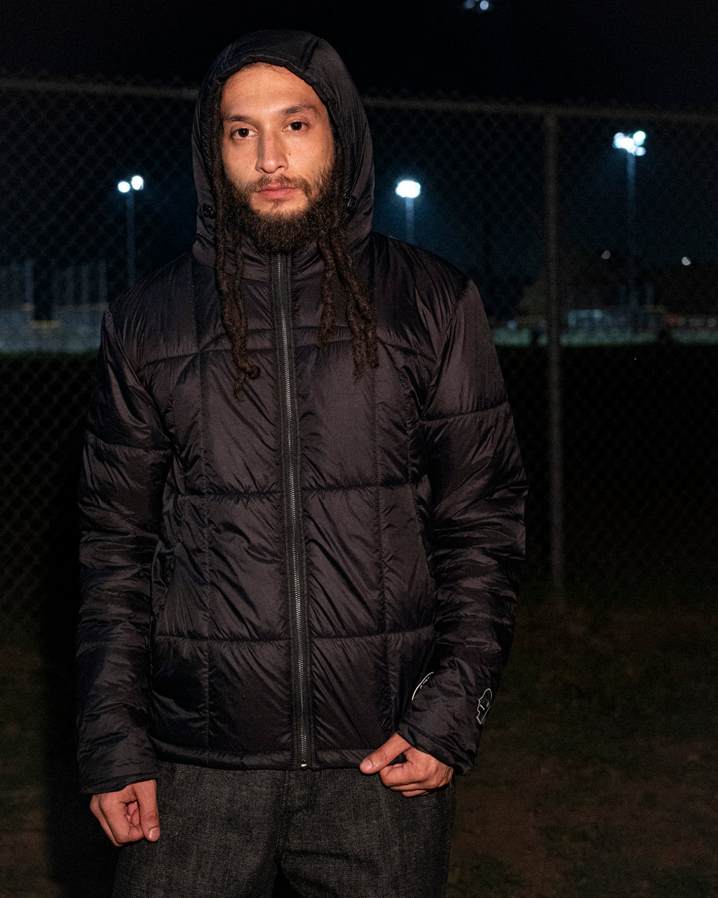 Brain Dead x UD Ibiza Travel Winter Jacket - Navy 6