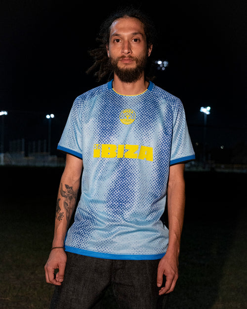 Brain Dead x UD Ibiza Warm Up Jersey - Blue 2