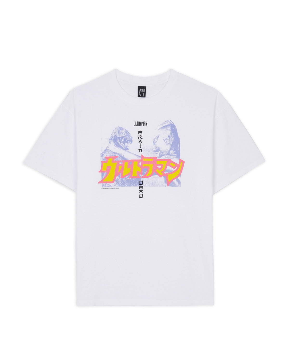 Brain Dead x Ultraman Series Monster Zone Duel T-Shirt - White 1