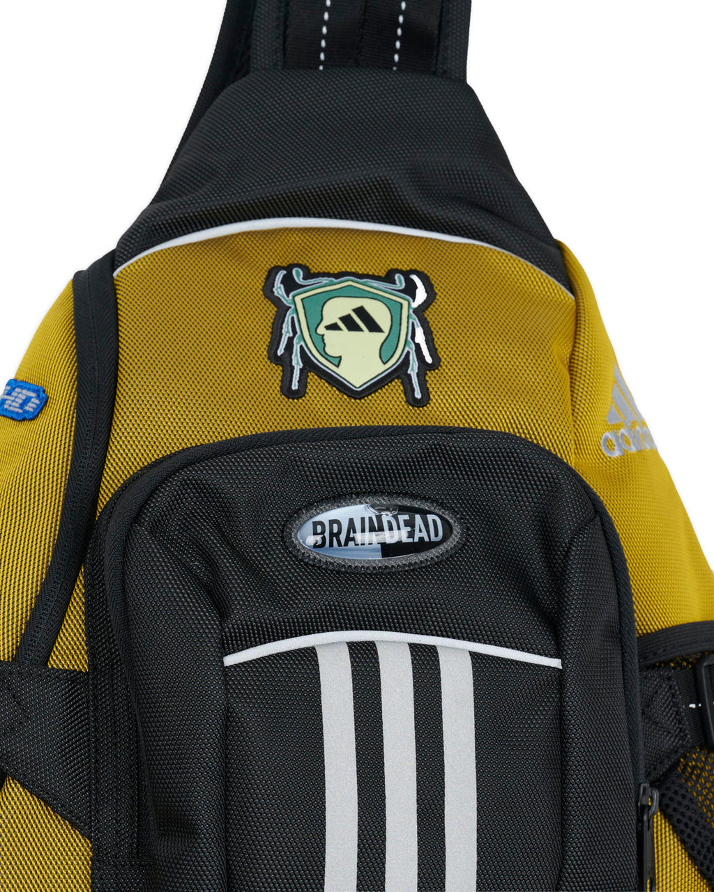 Brain Dead x adidas Sling Bag - Yellow 3