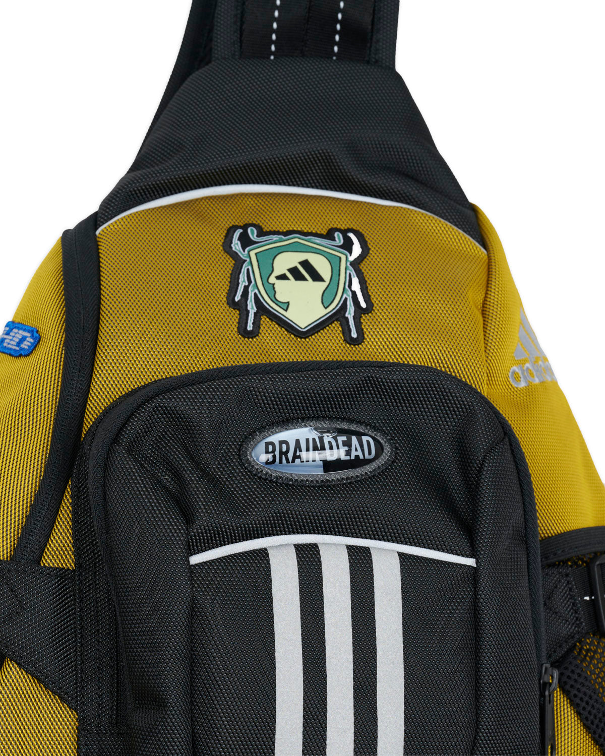 Brain Dead x adidas Sling Bag - Yellow 3