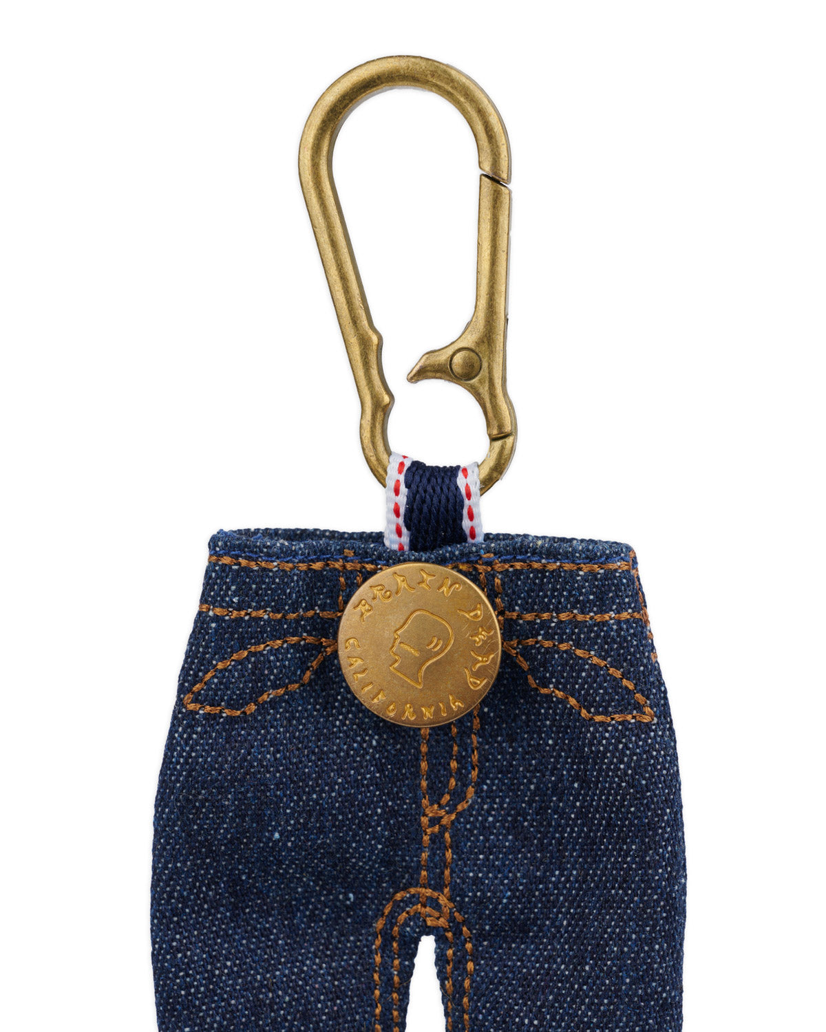 Type 00 Denim Keychain Charm - Indigo – Brain Dead
