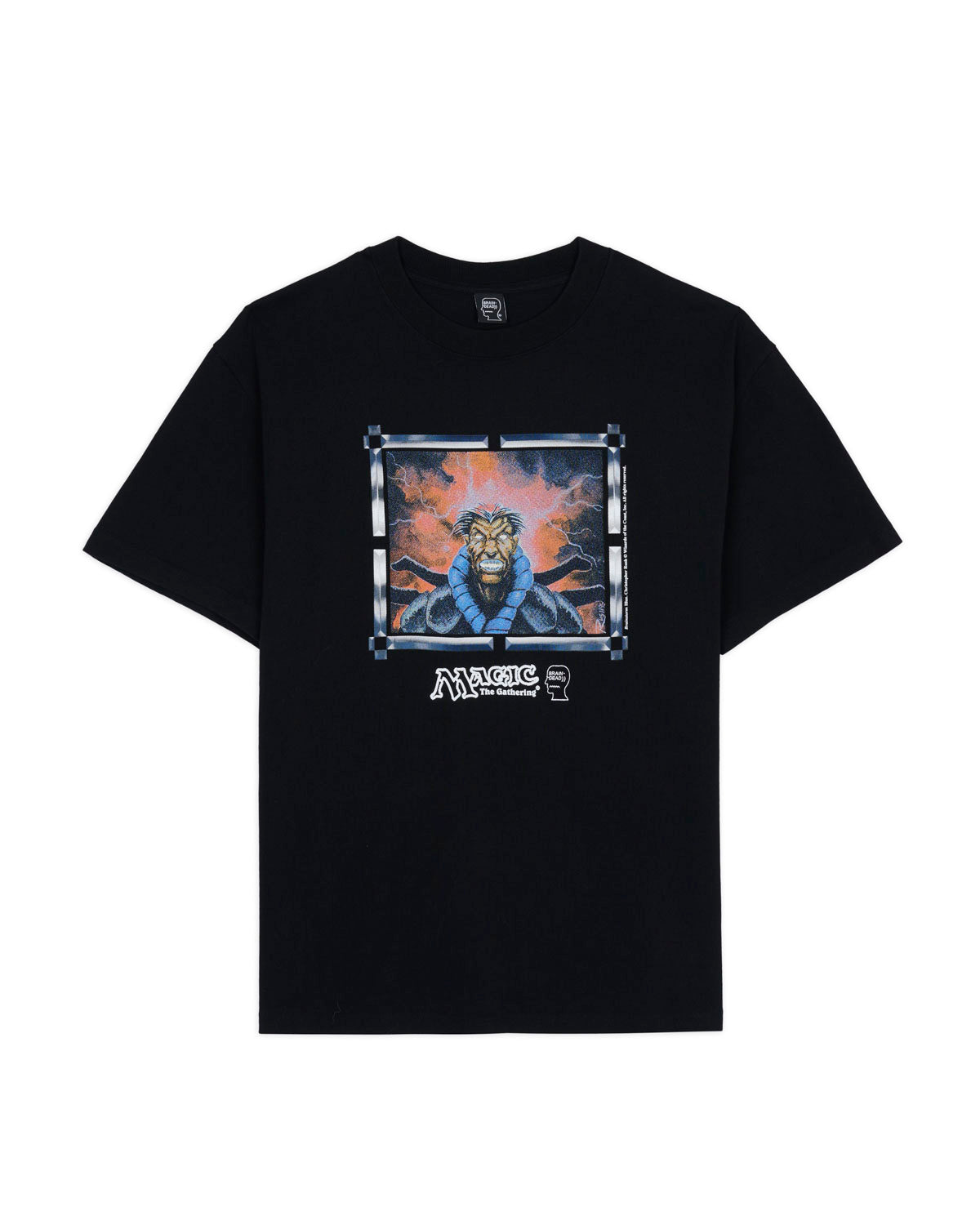Brain Dead x Magic: The Gathering Brainstorm T-Shirt - Black 1