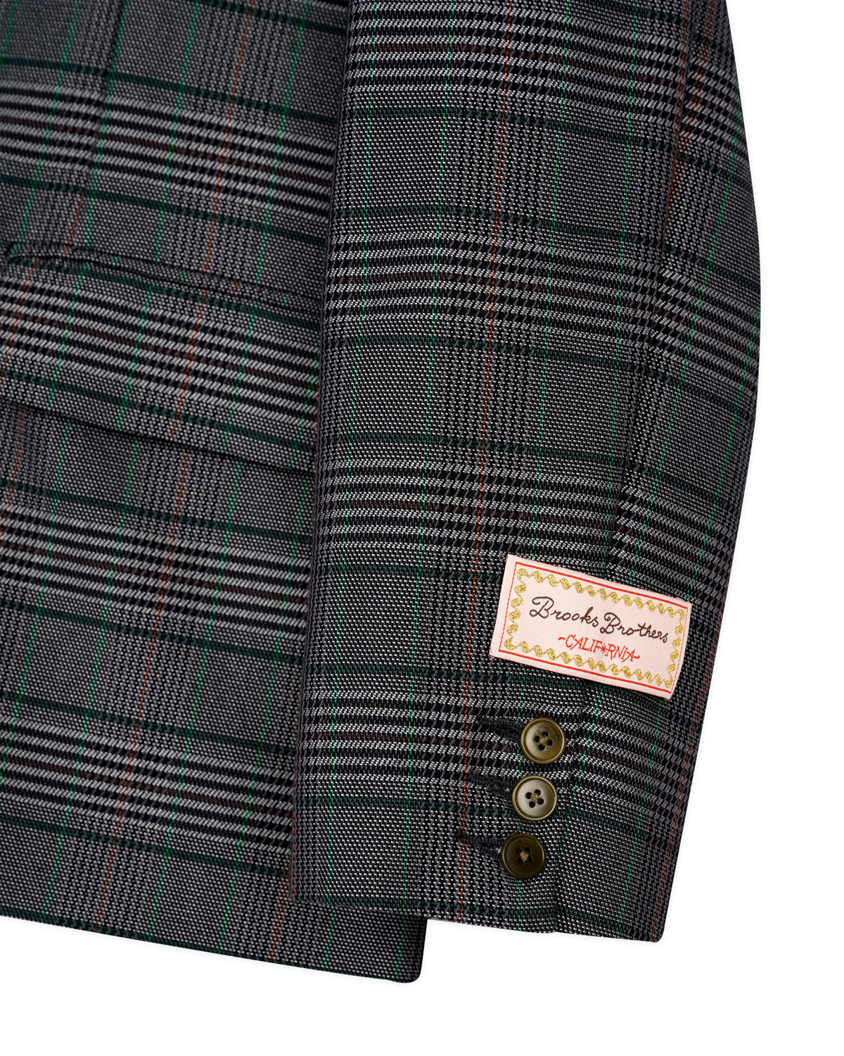 Brooks Brothers California Glen Check Blazer - Grey 5