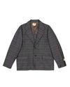 Brooks Brothers California Glen Check Blazer - Grey