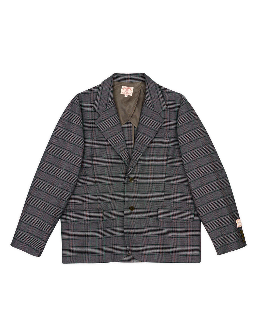 Brooks Brothers California Glen Check Blazer - Grey