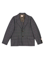 Brooks Brothers California Glen Check Blazer - Grey 1
