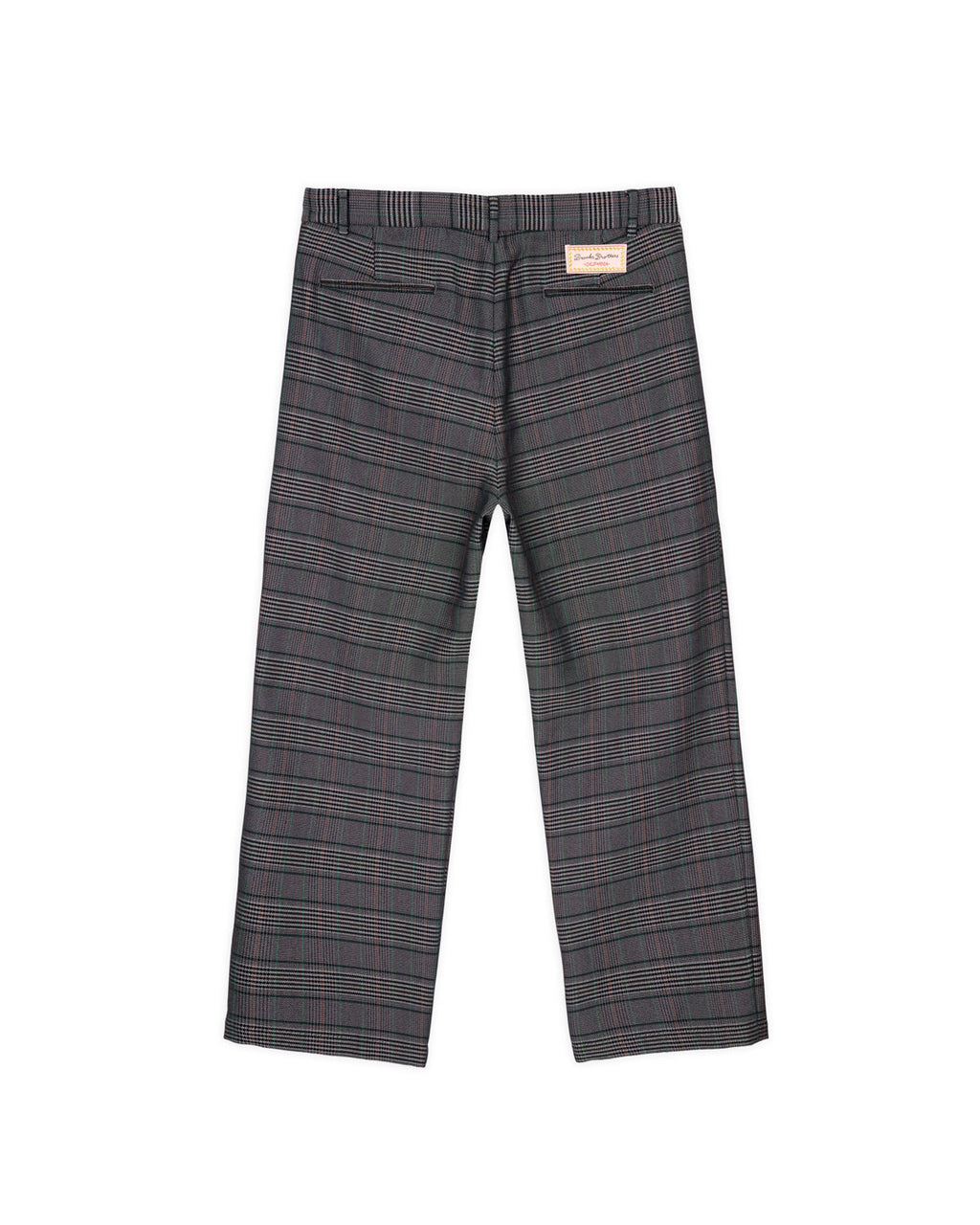 Brooks Brothers California Glen Check Pleated Trouser - Grey 3