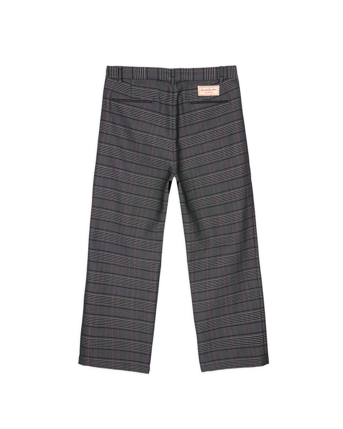 Brooks Brothers California Glen Check Pleated Trouser - Grey 3