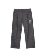 Brooks Brothers California Glen Check Pleated Trouser - Grey 1