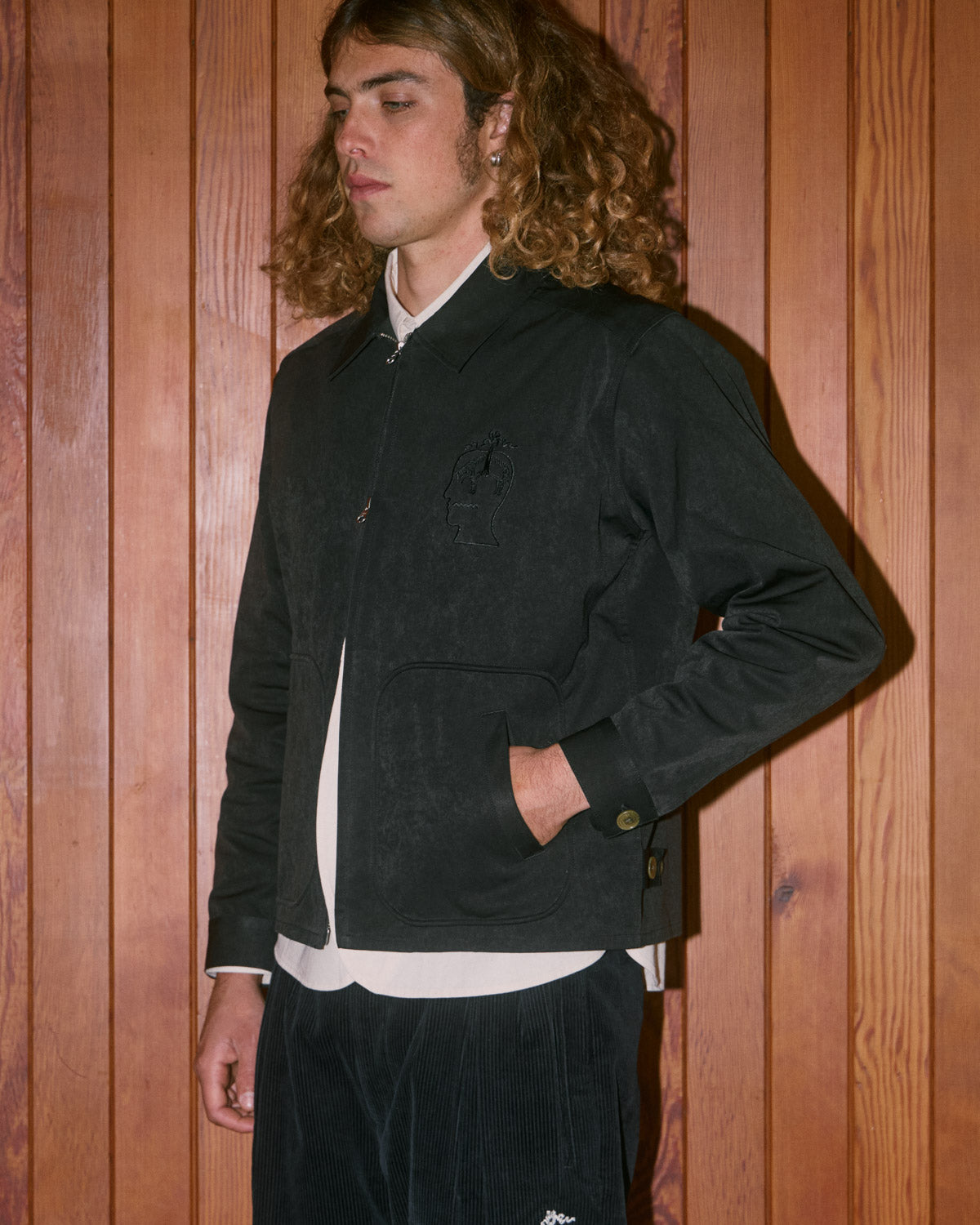 Brooks Brothers California Harrington Jacket - Black – Brain Dead Brooks Brothers California Harrington Jacket - Black – Brain Dead