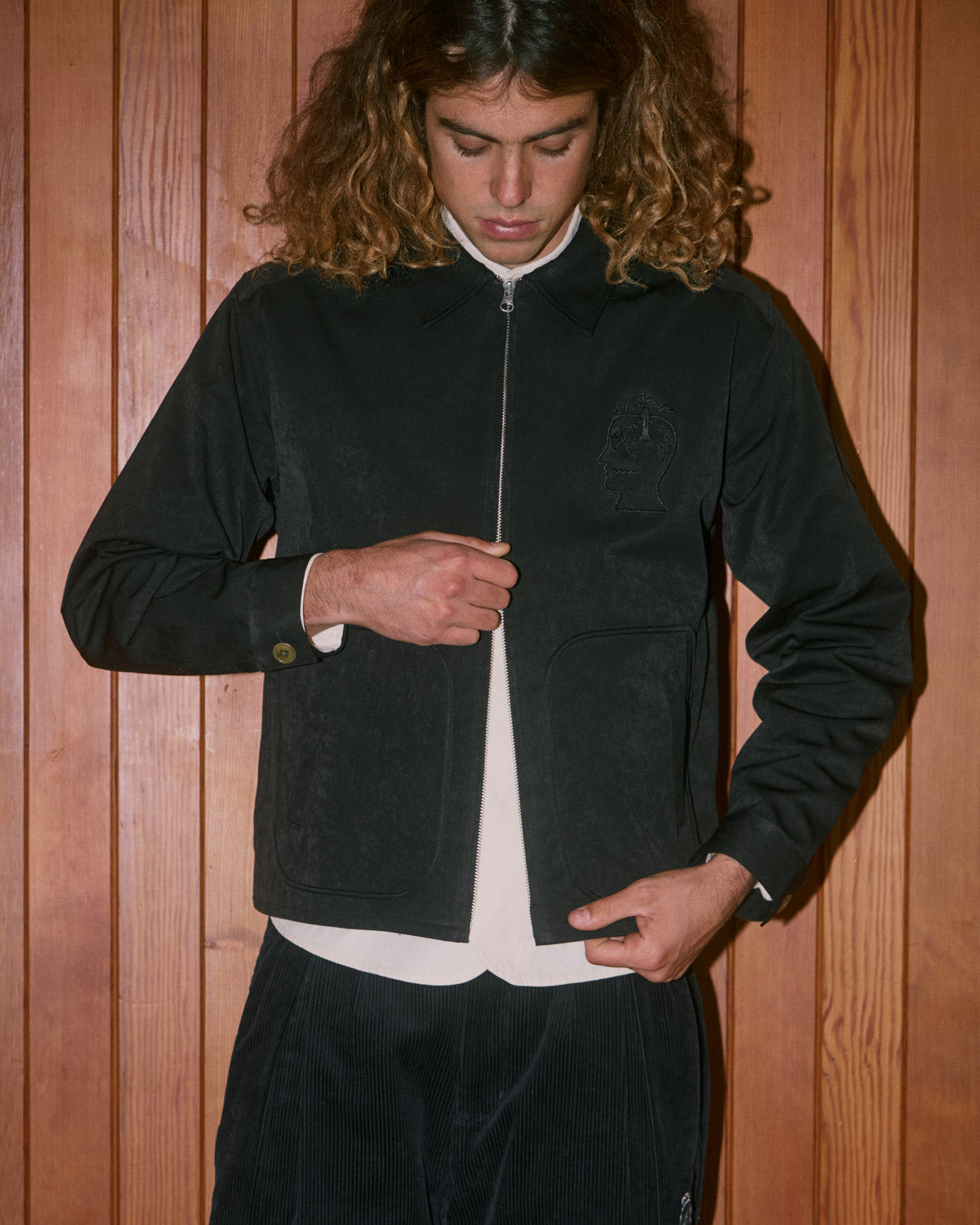 Brooks Brothers California Harrington Jacket - Black – Brain Dead