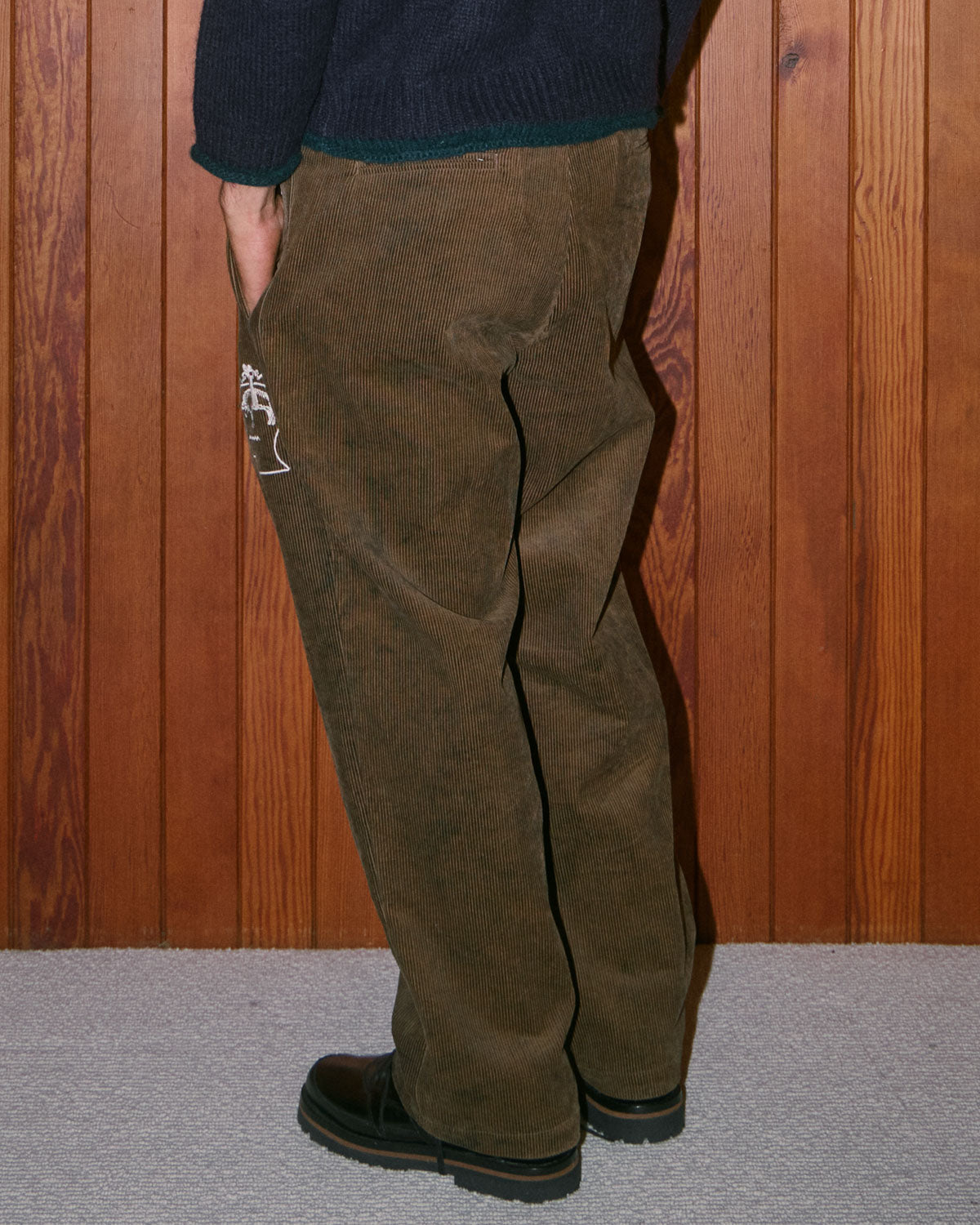 Brooks Brothers California Pleated Trouser - Brown – Brain Dead