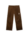 Brooks Brothers California Pleated Trouser - Brown