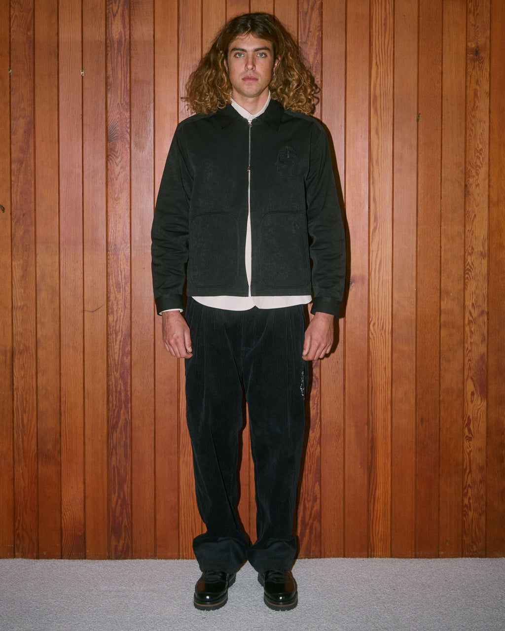 Brooks Brothers California Pleated Corduroy Trouser - Midnight Blue 2