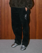 Brooks Brothers California Pleated Corduroy Trouser - Midnight Blue 10