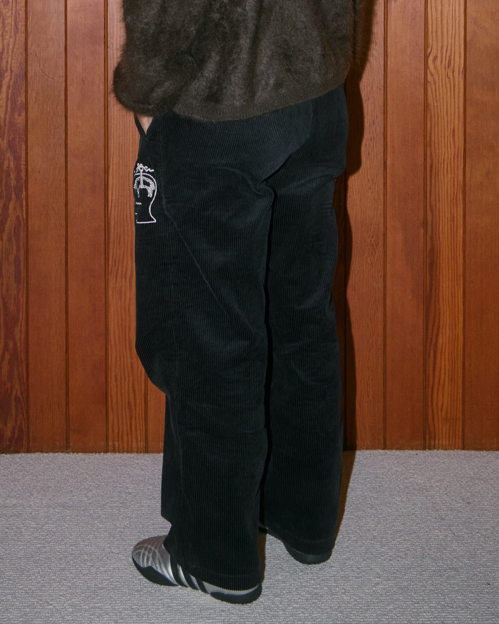 Brooks Brothers California Pleated Corduroy Trouser - Midnight Blue 11