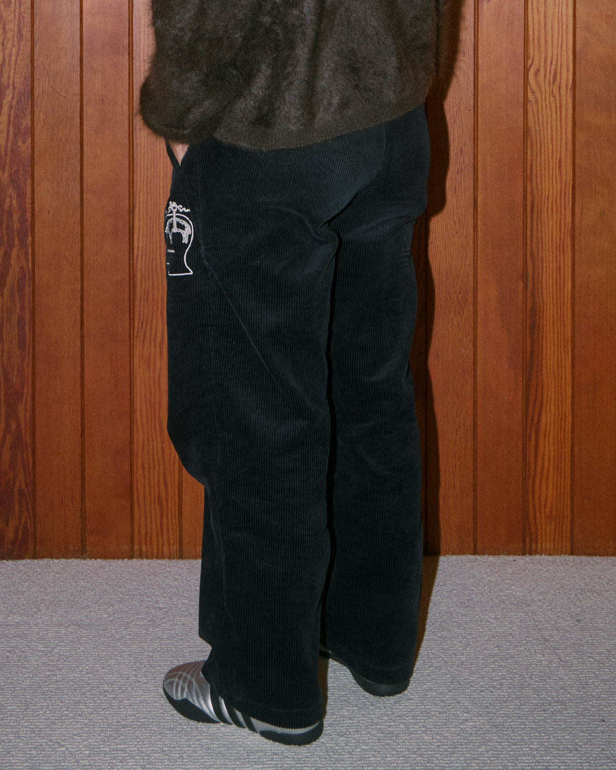 Brooks Brothers California Pleated Corduroy Trouser - Midnight Blue 11