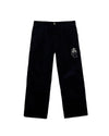 Brooks Brothers California Pleated Corduroy Trouser - Midnight Blue