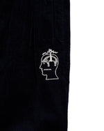 Brooks Brothers California Pleated Corduroy Trouser - Midnight Blue 3