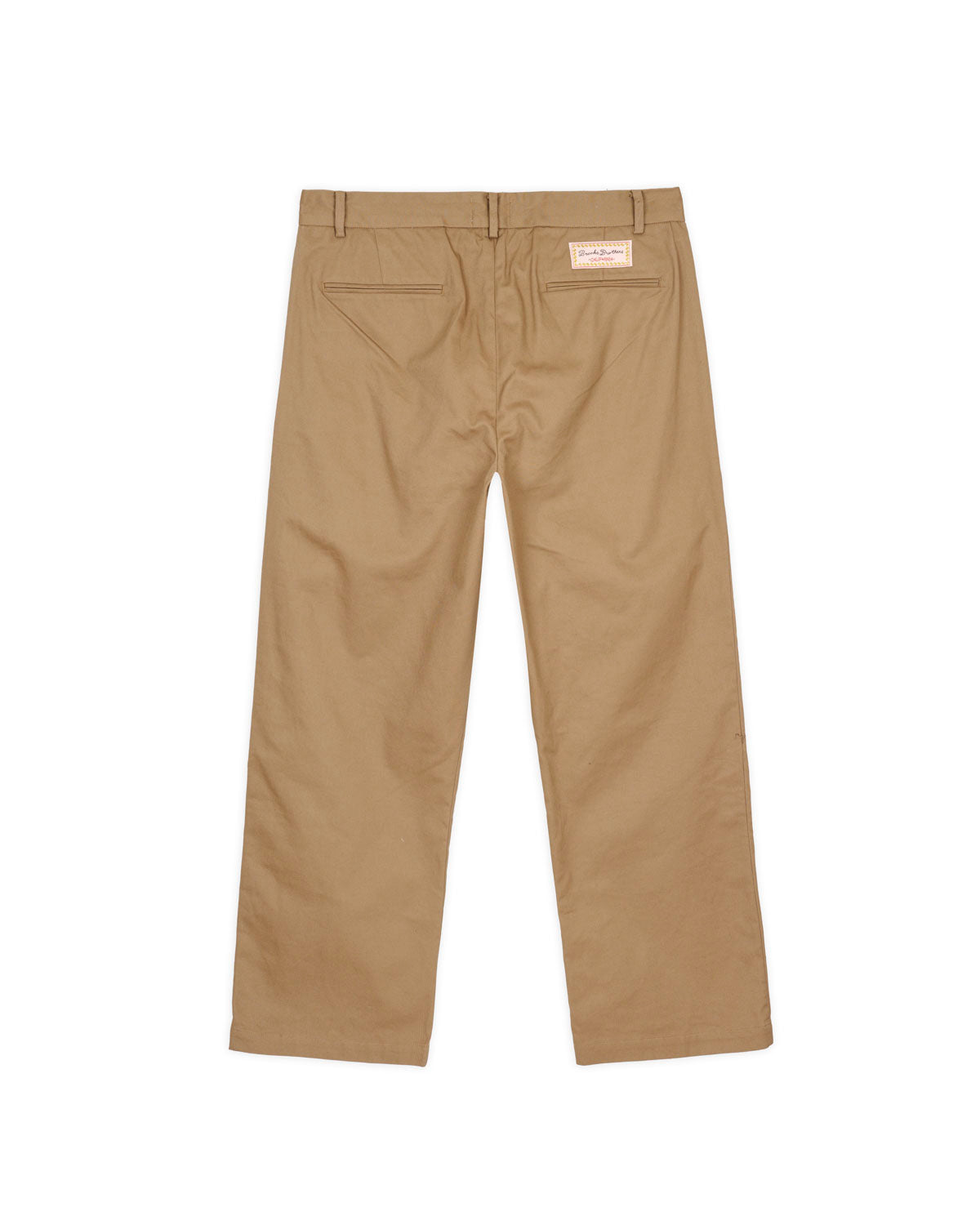Brooks Brothers California Pleated Chino Trouser - Desert – Brain Dead