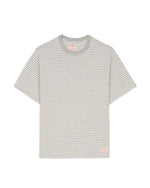 Brooks Brothers California Loose Knit Striped T-Shirt - Natural 1