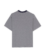 Brooks Brothers California Loose Knit Striped T-Shirt - Navy 3