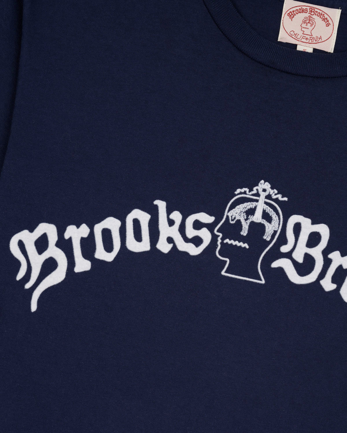 Brooks Brothers California Tubular T-shirt - Navy – Brain Dead