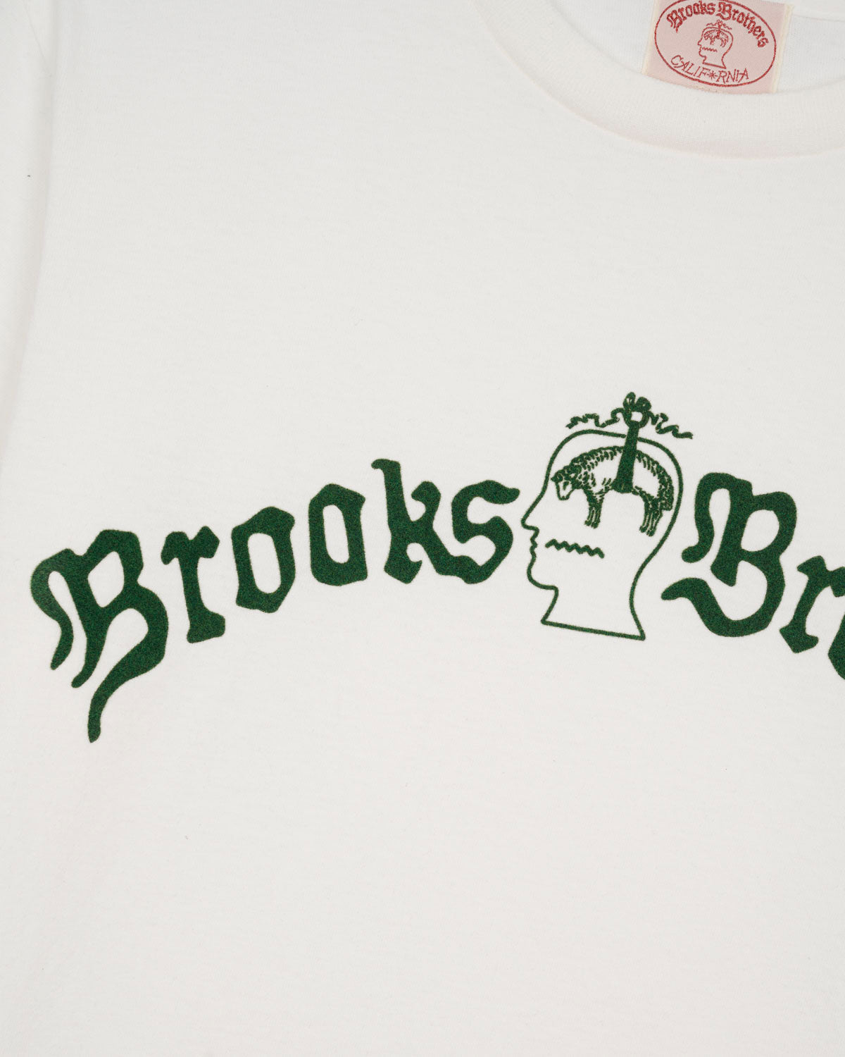 Brooks Brothers California Tubular T-shirt - White – Brain Dead